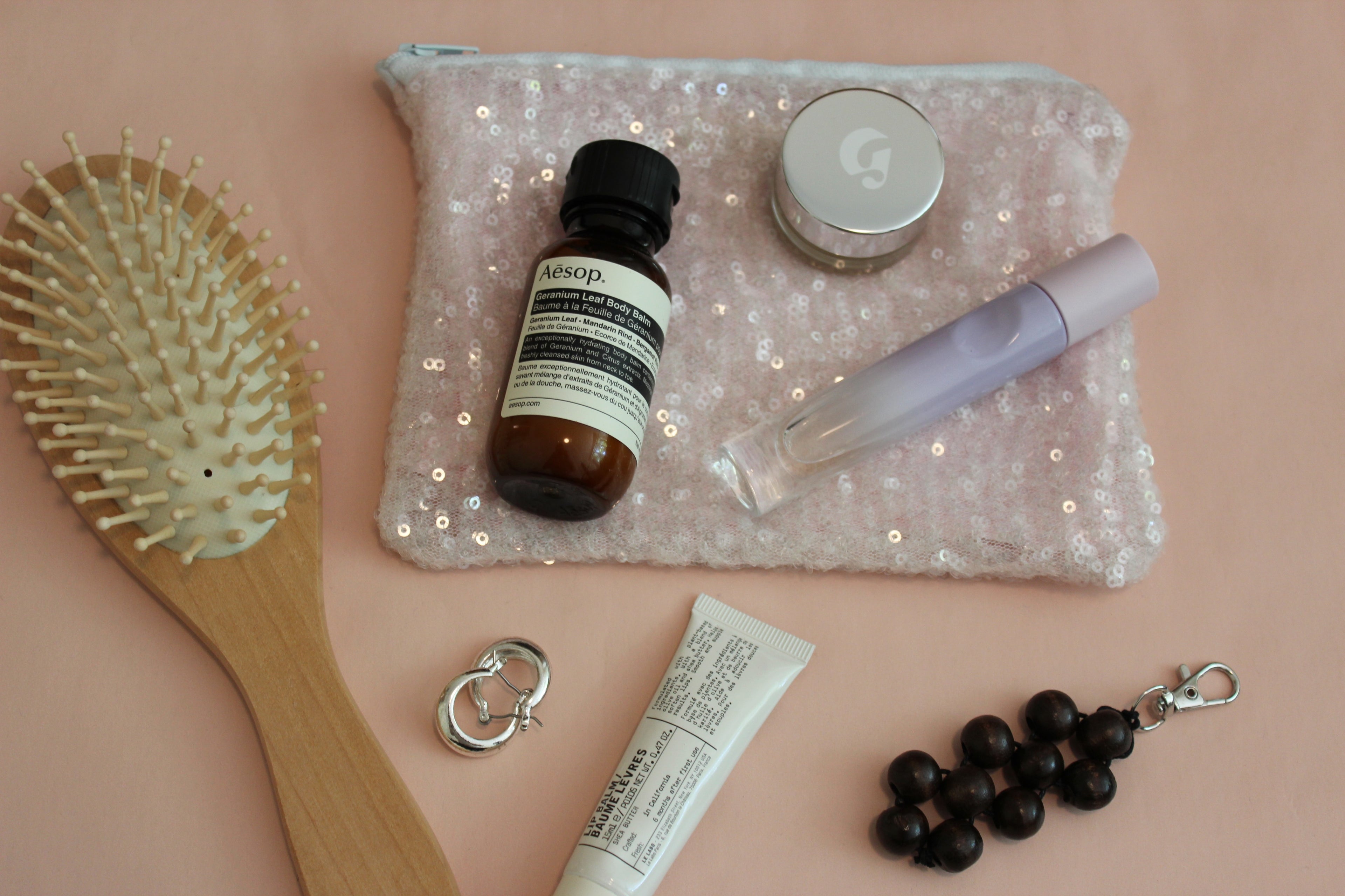 Sequin Makeup Bag