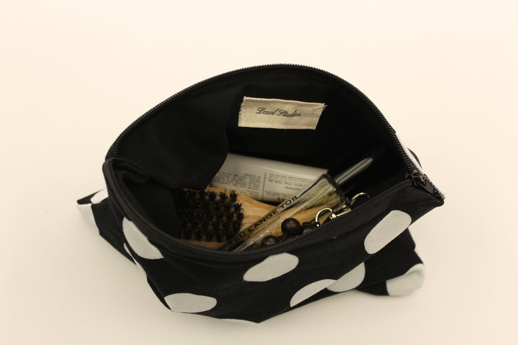 Polka Dot Makeup Bag