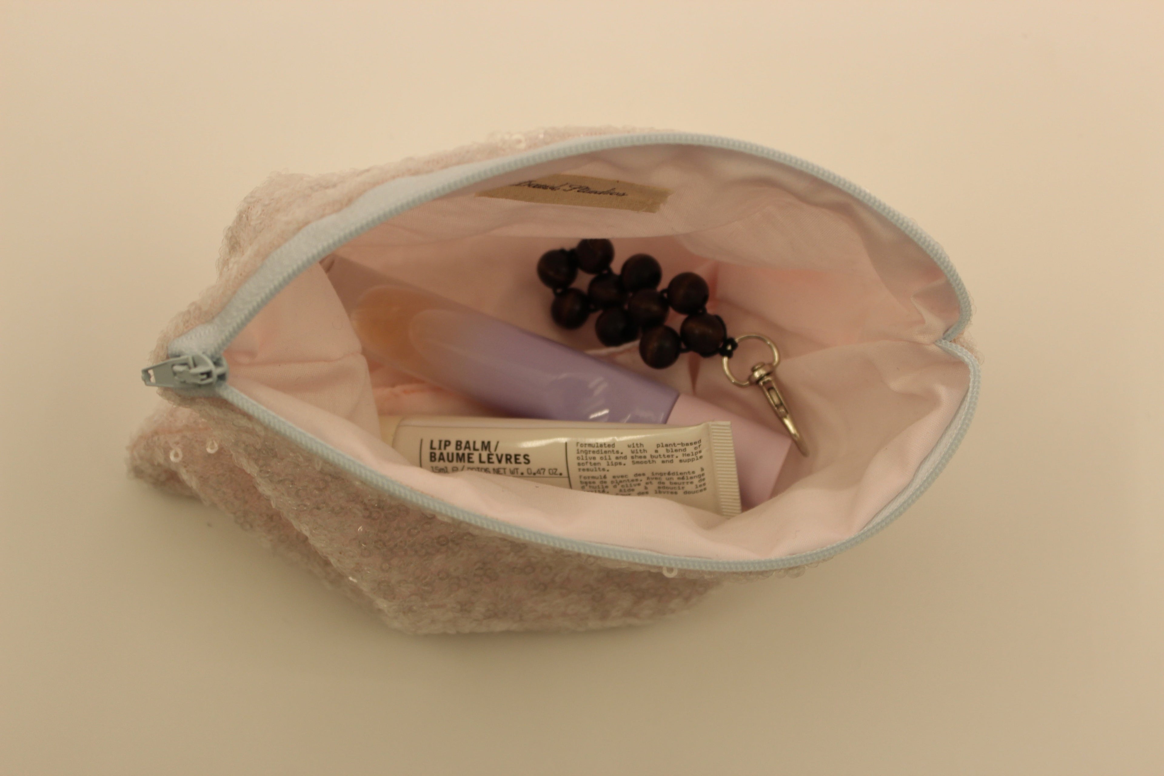 Sequin Makeup Bag