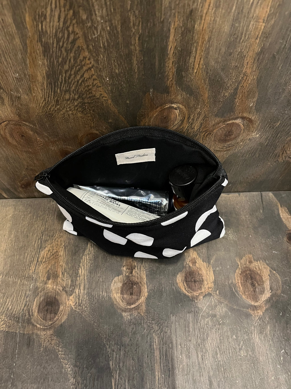 Polka Dot Makeup Bag