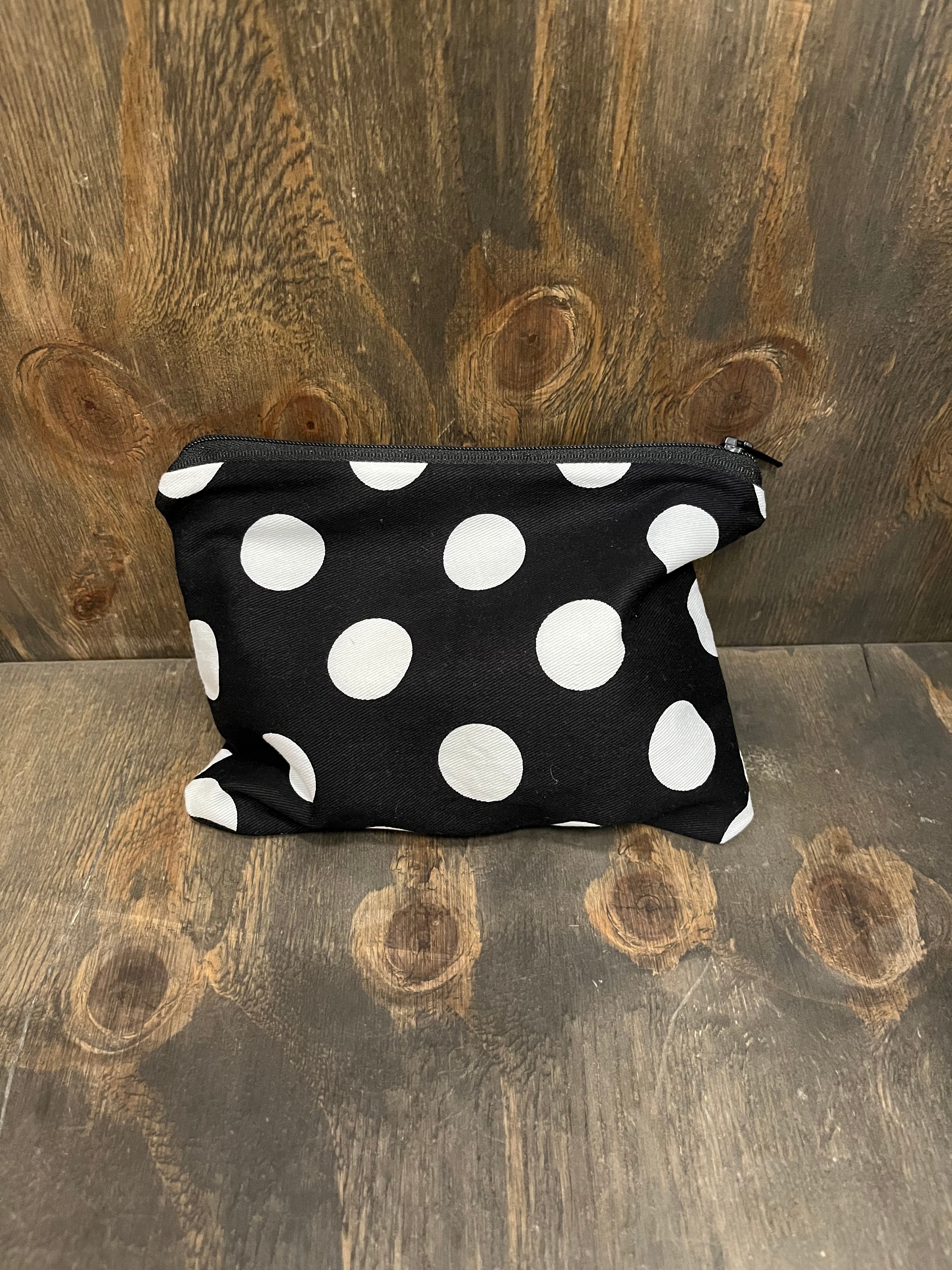 Polka Dot Makeup Bag